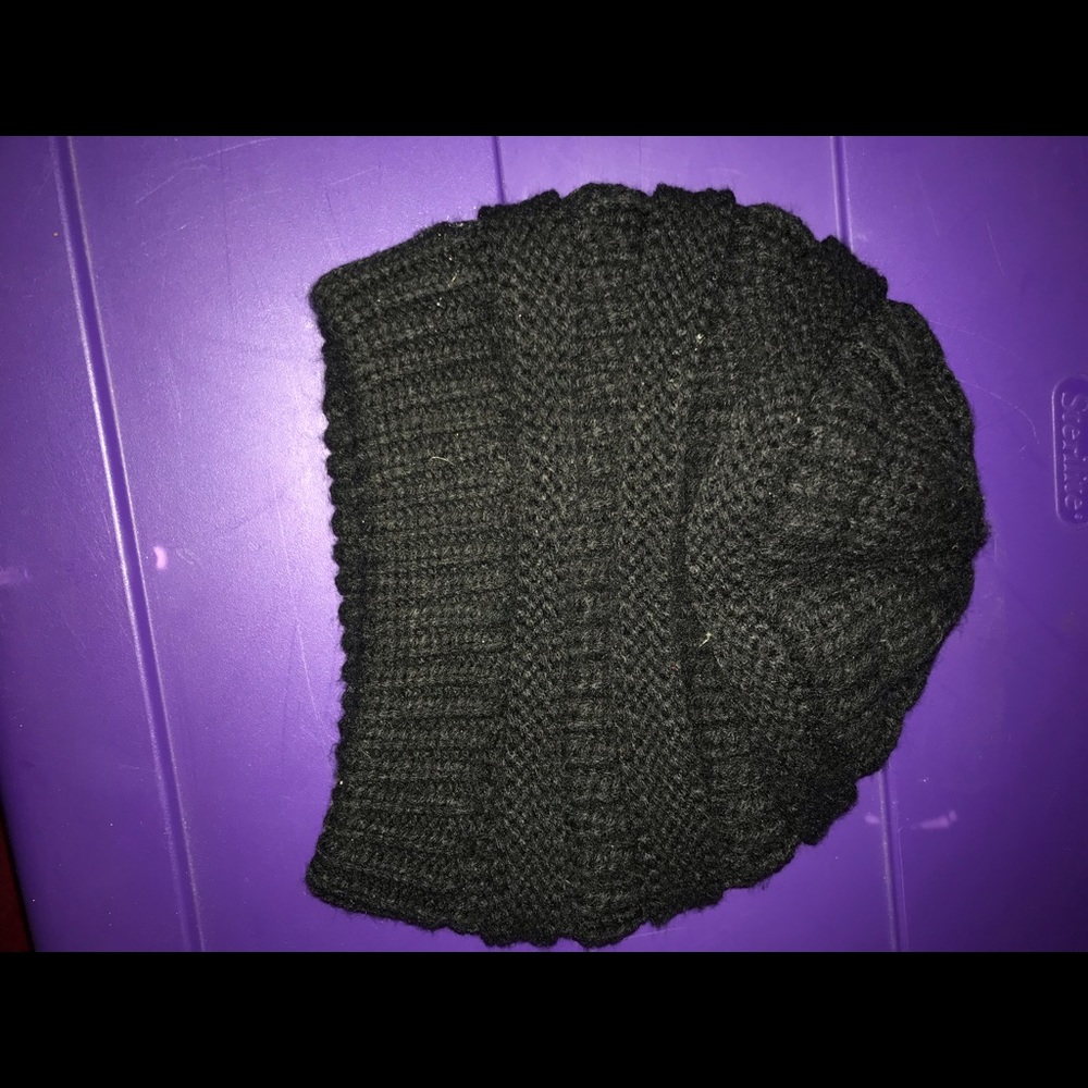 C.c Black Beanie
